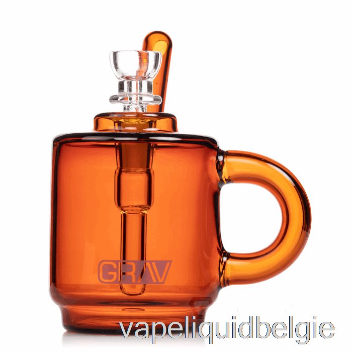 Vape Vloeibare Grav Koffiemok Zak Bubbler Amber